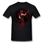 Мужская черная футболка с надписью Mortal Kombat, футболки из чистого хлопка, футболки в стиле Харадзюку