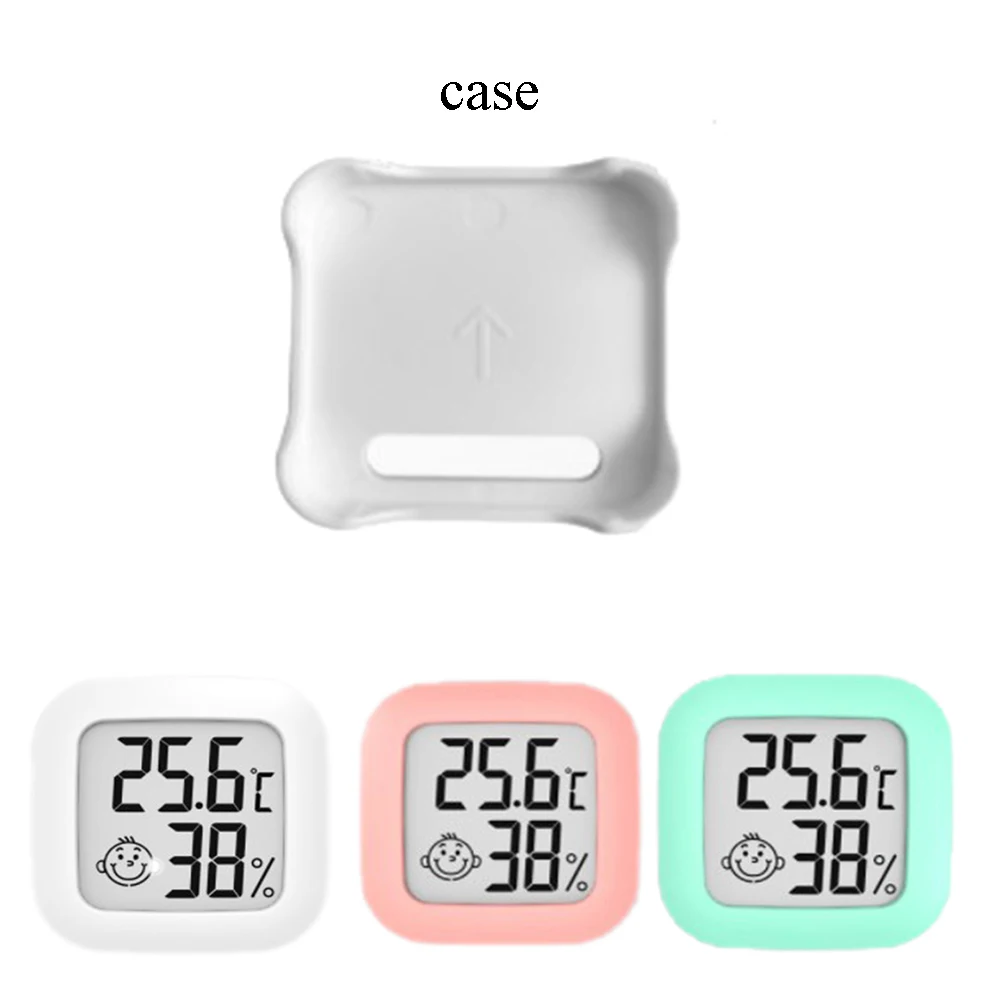 Цифровой мини-термометр-гигрометр комнатный датчик влажности Метеостанция для