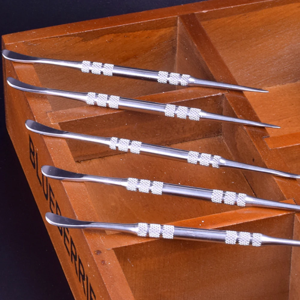 100 шт./лот ложка для очистки металла длина 120 мм инструмент изготовления табачных