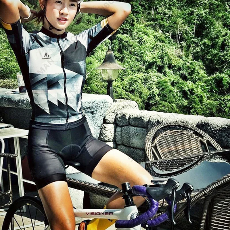 

2021 suboman woman enduro temperament tights summer cycling clothing mountain bicycle tights triathlon jumpsuits Ropa Ciclismo