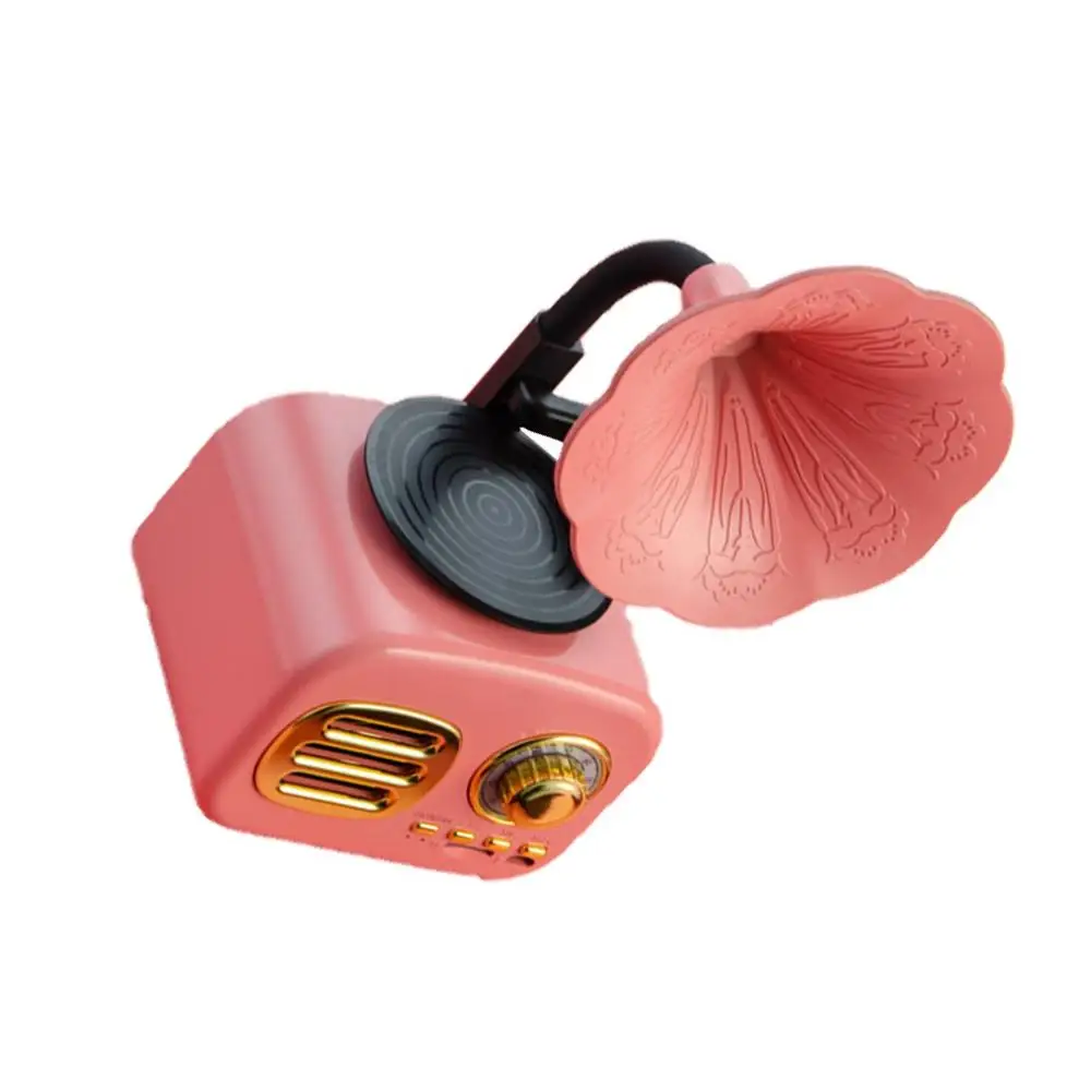 Ретро беспроводной динамик креативный подарок мини открытый сабвуфер мобильный