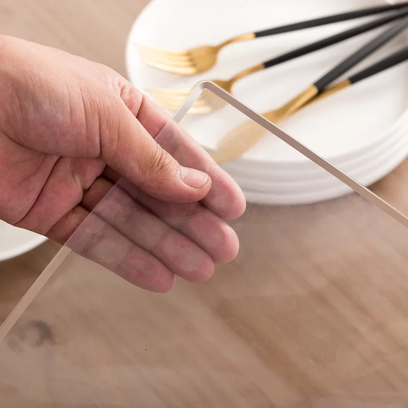 Мягкая стеклянная прозрачная скатерть из ПВХ 1 5/2 0/3 0 мм | Дом и сад