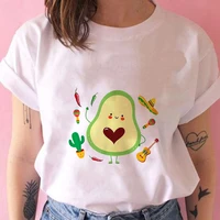 avocado that loves life graphic womens t shirts hipster short sleeve harajcku camiseta clothing women hip hop autumn top