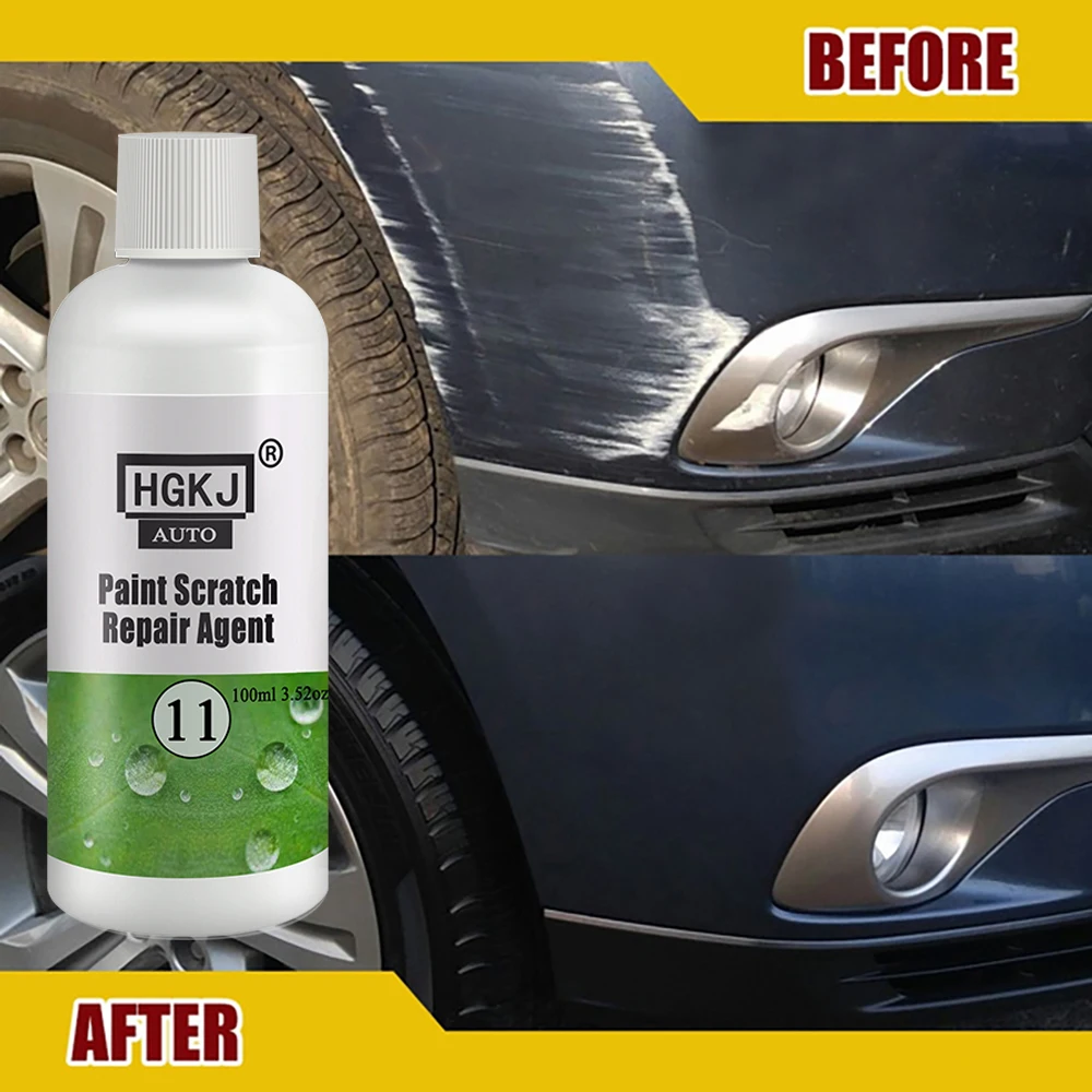 

HGKJ Car Care Scratch Clear Remover Car Polish Paint Scratch Repair Agent Hydrophobic Paint Care Painting Waterproof Scratches