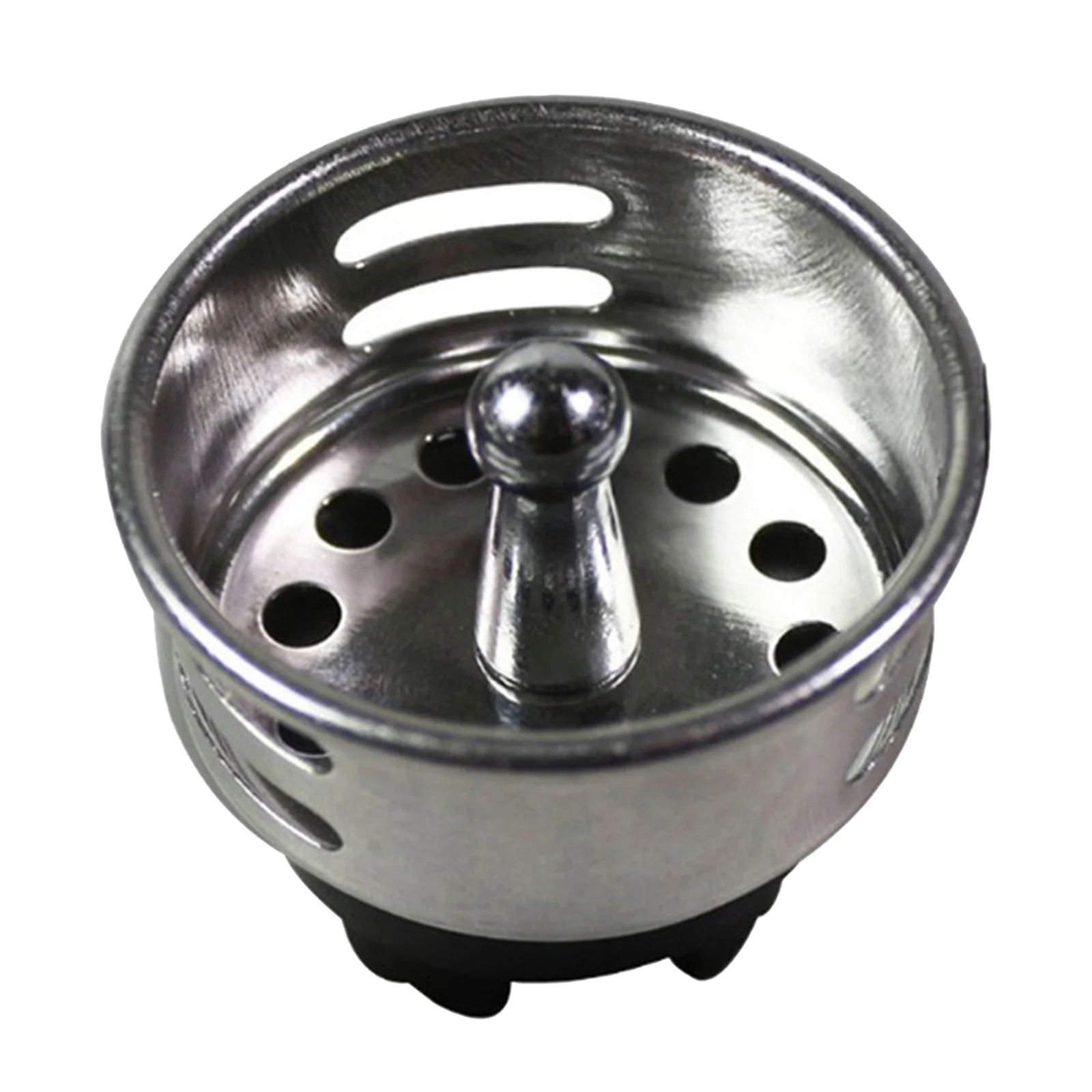 

Steel Drain Sink Strainer Waste Basket Drainer Stainless Steel Plug Filter