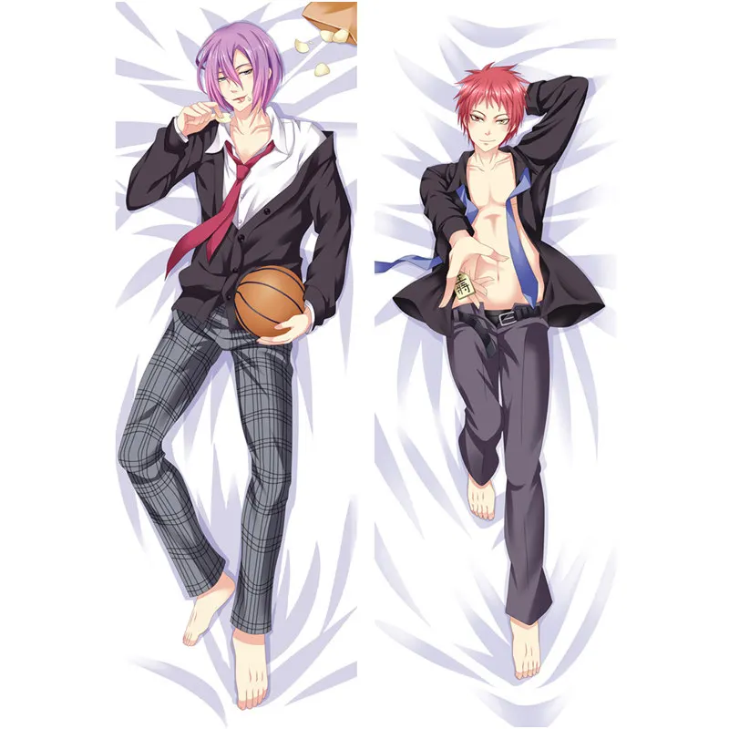 Аниме Kuroko No Подушка с изображением баскетбола крышка Aomine Daiki Murasakibara Atsushi Dakimakura