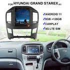 Автомагнитола 9,7 дюйма, 128 ГБ, экран Tesla для Hyundai H1 Grand Starex 2007-2015, Android, автомобильный стерео, GPS, мультимедийный видеоплеер