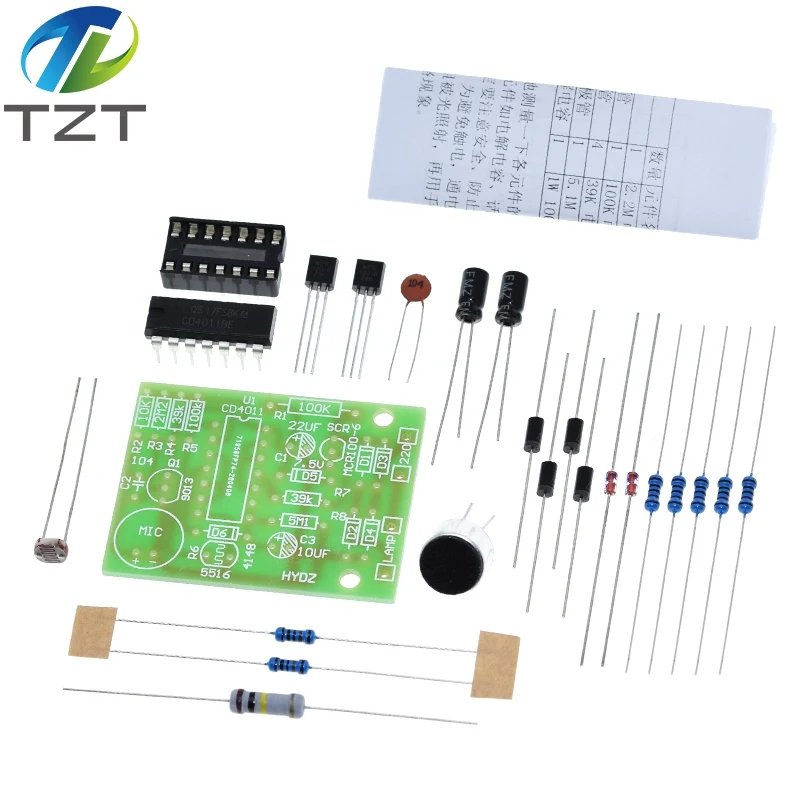 Энергосберегающая лампа светодиодный светильник накаливания CD4011 звук и
