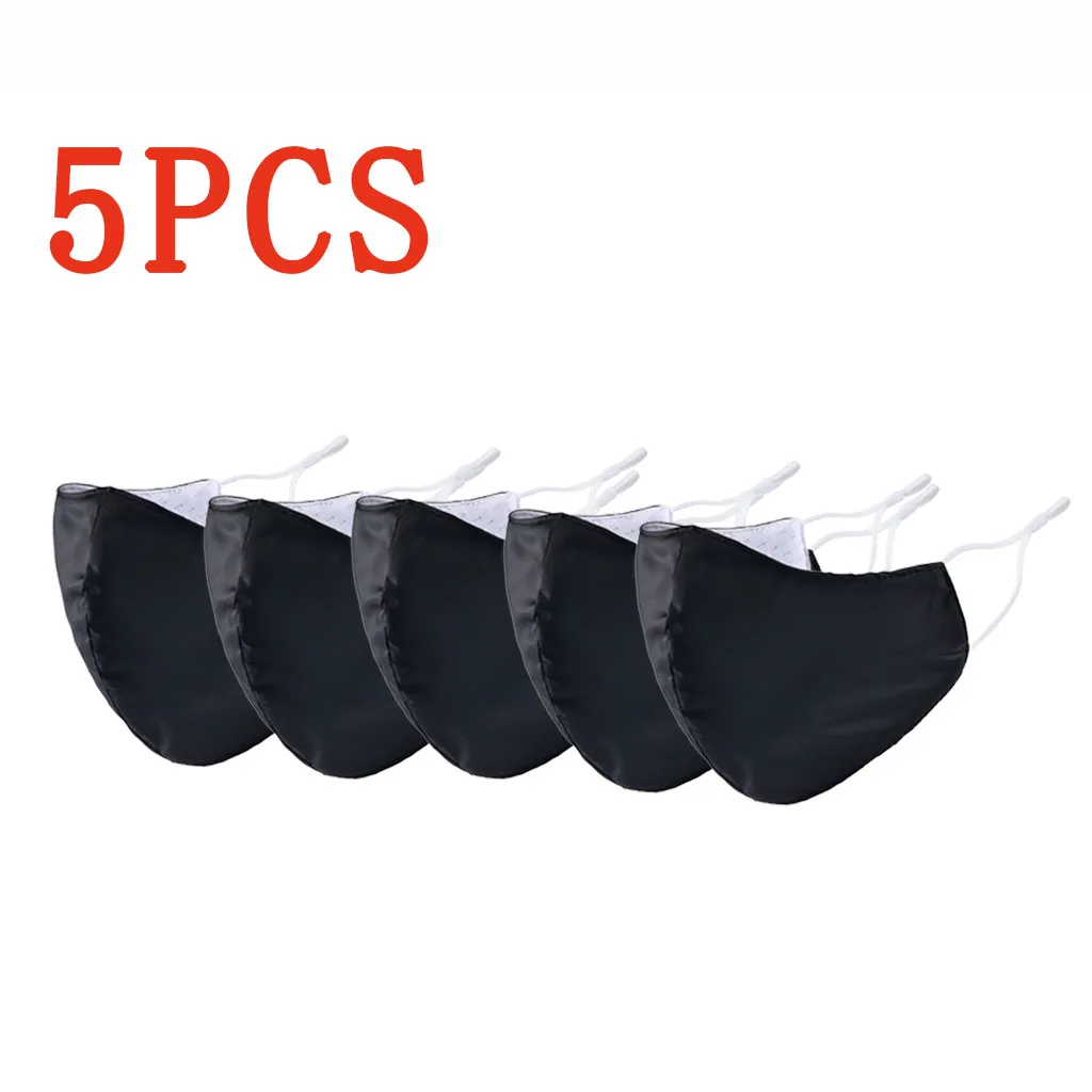 10PCS Windbreak Seamless Outdoor Riding Quick-drying Dustproof Keep Mask Cotton PM2.5 dust Black mouth Windproof Care | Аксессуары для