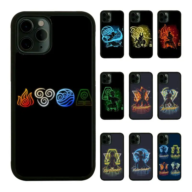 

Avatar The Last Airbender Phone Case For iPhone 13 12 11Pro Max 11 XR XS Max X 8 7 6 6S Plus Mini SE 2020 hard Fundas