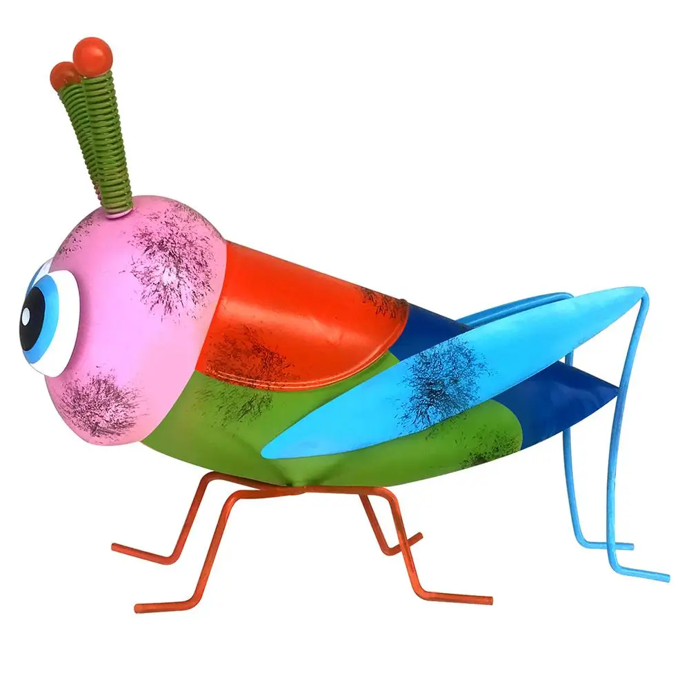 

Garden Bug Metal Locust Grasshopper Figurines Statues Indoor Outdoor Party Lawn Garden Yard Ornament Home Sculpture Accessories