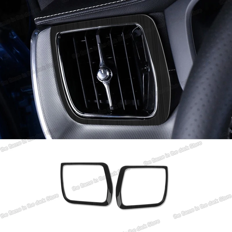 

Lsrtw2017 Car Front Air Vent Outlet Frame Cover Parts Trim for Volvo Xc60 2018 2019 2020 2021 Accessories Auto Styling