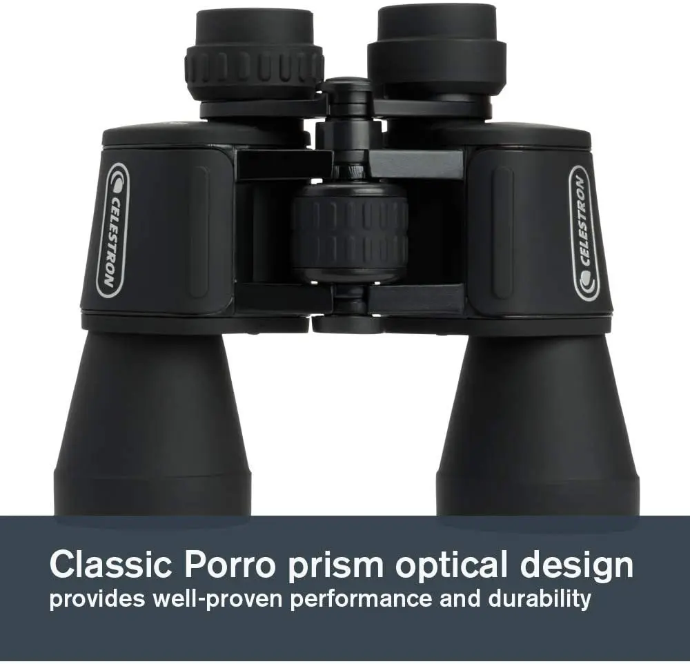 

Celestron with 20X50 Porro Resistant Multi-Coated 10x50 Rubber with Prism Glass UpClose Binoculars G2 Binoculars Armored 10x50 2