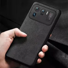 Genuine Alcantara Case for Xiaomi Mi 11 Ultra Mi 10 Pro Mi 9 SE Leather Case for Xiaomi Redmi Note 10 Pro K40 Suede Phone Cover