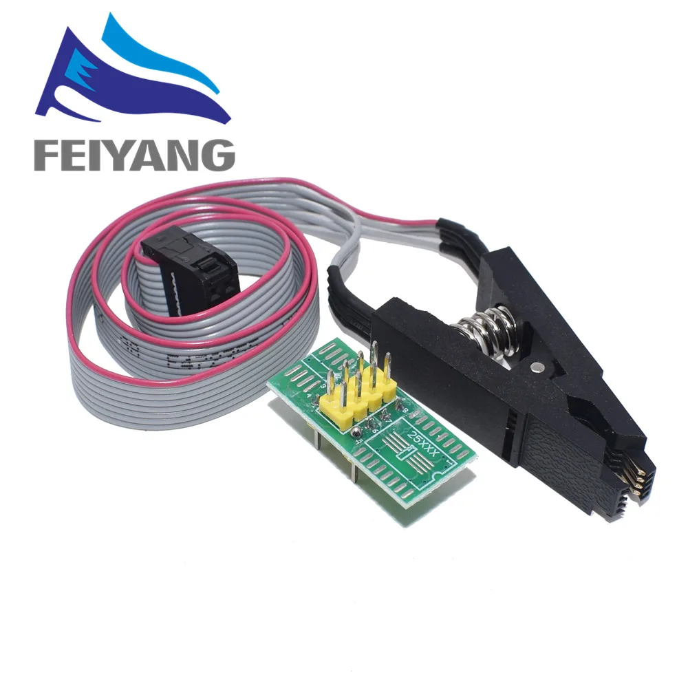10 шт. умная электроника CH340 CH340G CH341 CH341A 24 25 серии EEPROM Flash биос USB программист с программным обеспечением и Драйвером