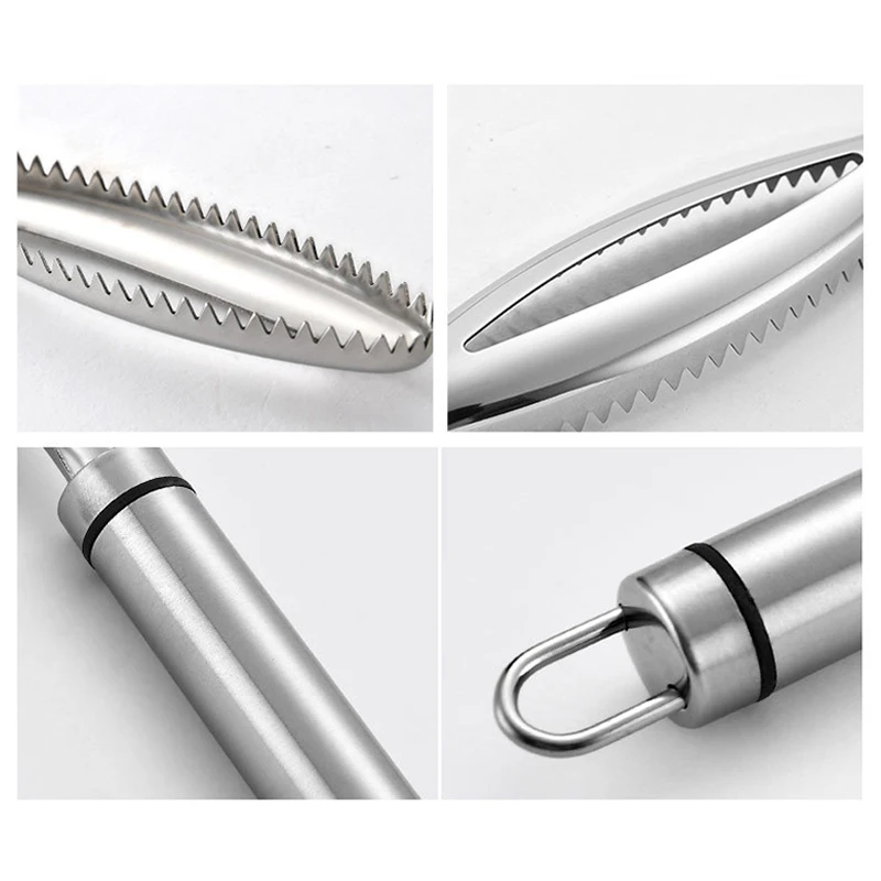 Рыбные чешуи из нержавеющей стали щетка для рыбной кожи быстрое очищение рыбы