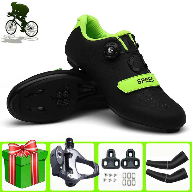 

Road Cycling Shoes Men Sapatilha Ciclismo Bike Ultralight Self-locking Bicycle Sneakers Racing Bicicleta Carretera