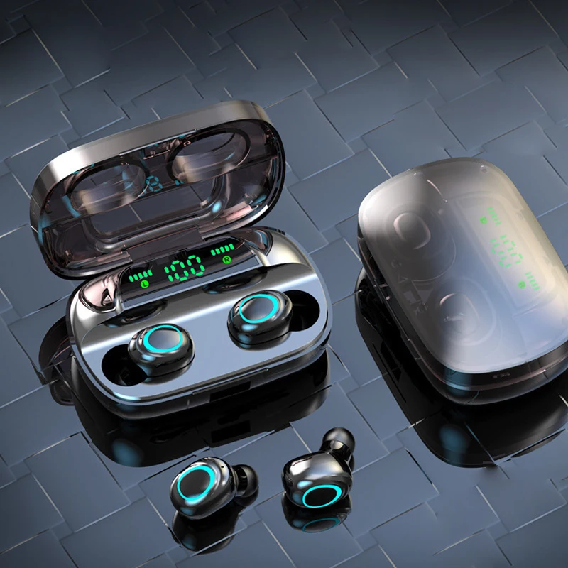 Ralyin Bluetooth V5.0 наушники беспроводные стерео Беспроводные спортивные гарнитура 2200