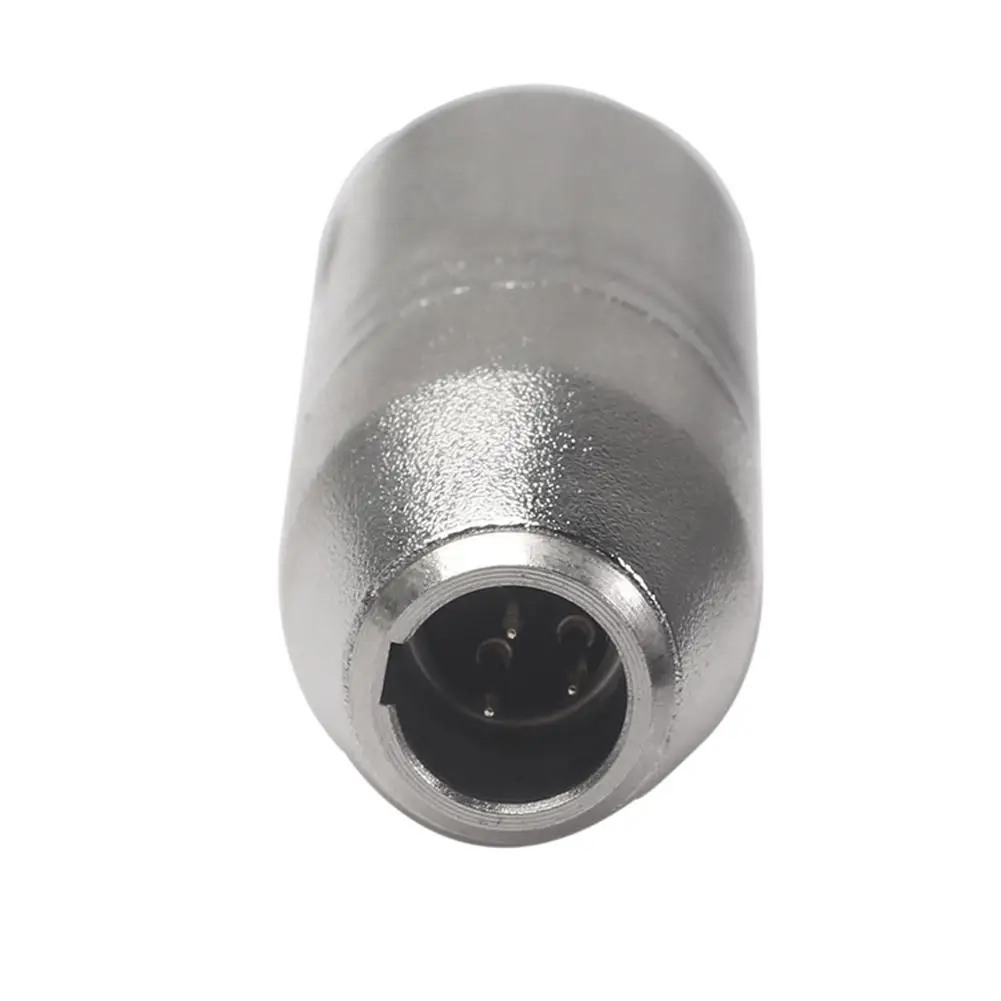 Мини XLR 3pin Штекерный адаптер с медным покрытием SA519 металлическим корпусом для