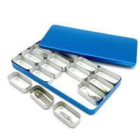 16racks dental box for bur h k file holder block sterilizer case disinfection endo box dental lab