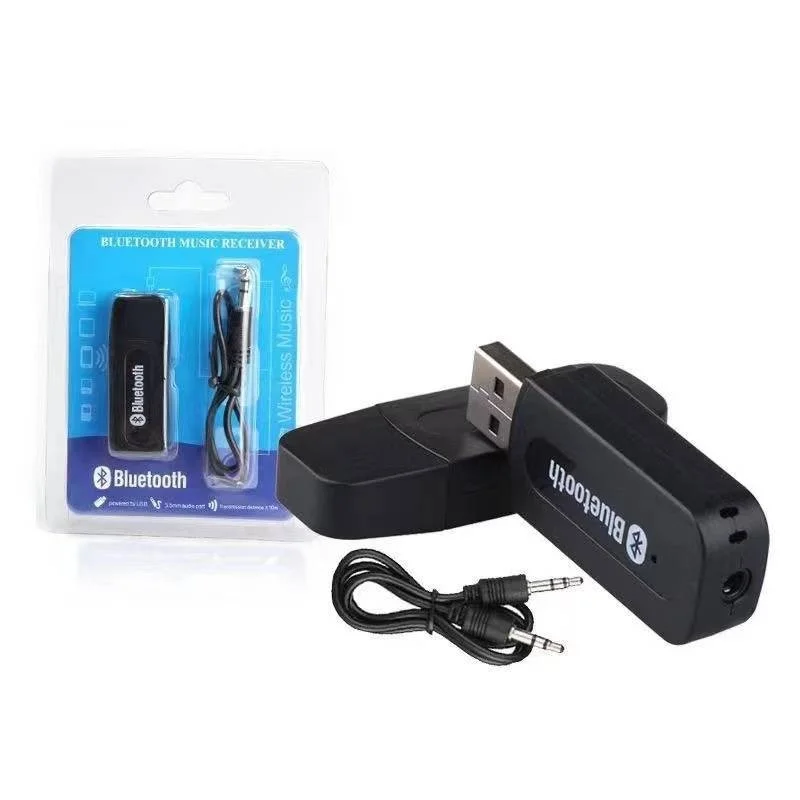 

Adaptador Receptor Bluetooth Usb P2 Áudio Músicas Som Carro 2.1