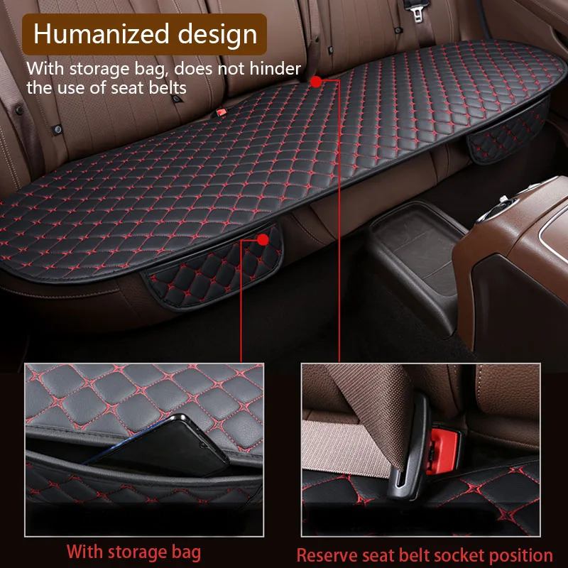 Universal Car Seat Cover Set Premuin Leather Covers Auto Seats Cushion Pad Mats Chairs Protector Accessories | Автомобили и