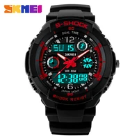 skmei children sports watches fashion led quartz digital watch boys girls kids 50m waterproof wristwatches 1060