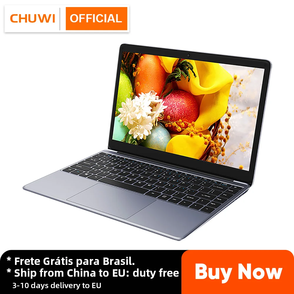 Ноутбук CHUWI HeroBook Pro, 14,1 дюйма, 1920x108, 0 разрешение, Intel Celeron N4020 двухъядерный, Windows 10 OS, 8 ГБ ОЗУ, 256 ГБ SSD