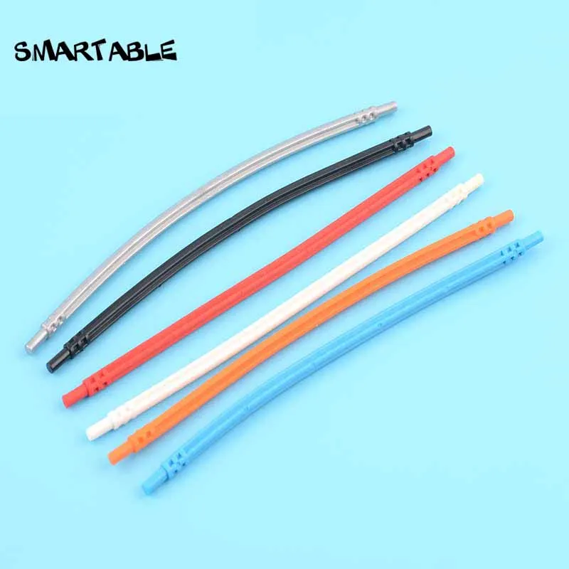 Smartable высокотехнологичные гибкие строительные блоки 1x19 MOC, детали, игрушки для детей, развивающие, совместимые с 32235 10 шт./лот