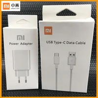 Xiaomi оригинальное зарядное устройство Mi A2 10 Вт настенная зарядка ЕС адаптер питания для путешествий 2 а Type C кабель для передачи данных для Redmi...