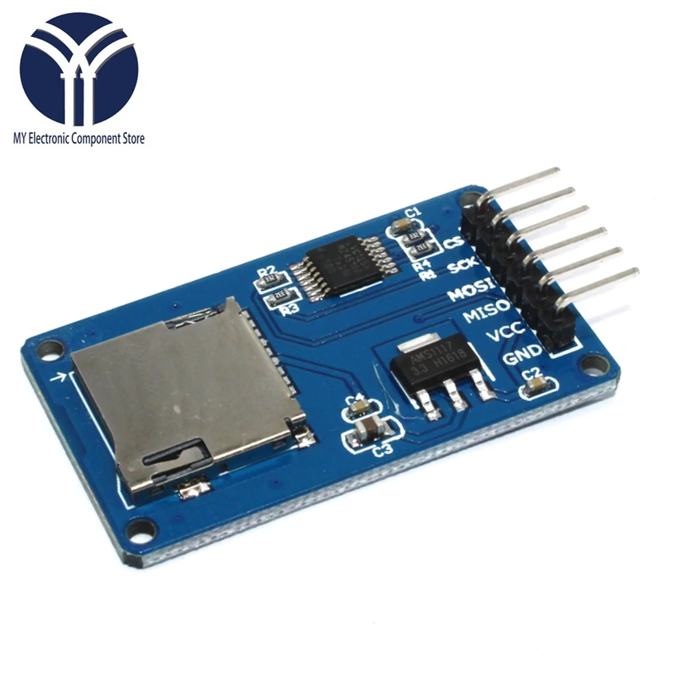 Плата расширения памяти Micro SD 10 шт. для Arduino | Электронные компоненты и