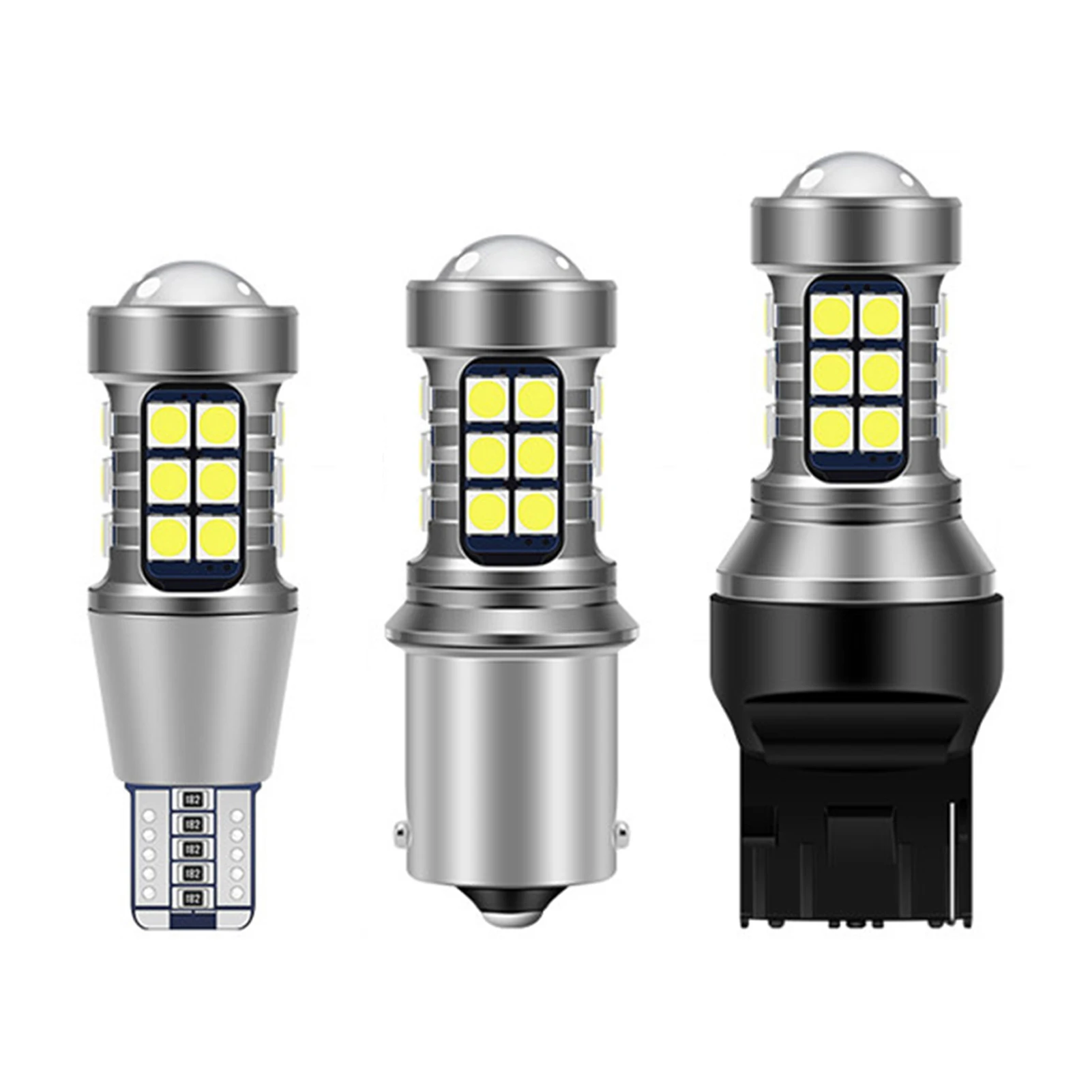 

1156 T20 T 15 3030 светодиодная Автомобильная Тормозная лампа, фонарь заднего хода, лампа указателя поворота, супер яркая противопомеховая стабиль...