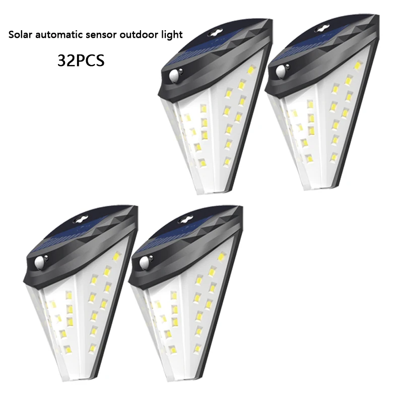 

32LED солнечный светильник на открытом воздухе Водонепроницаемый фонарь на солнечных батареях движения PIR Сенсор уличный светильник для сада...