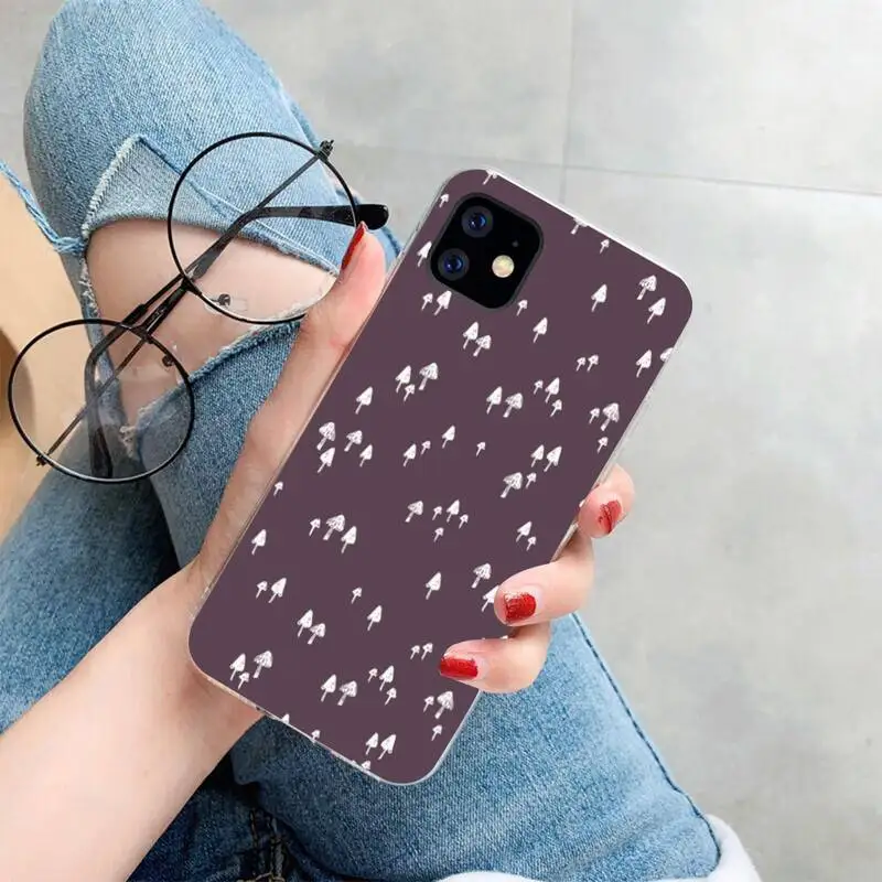 CUTEWANAN кактус и грибы элегантный пользовательский фото мягкий чехол для телефона