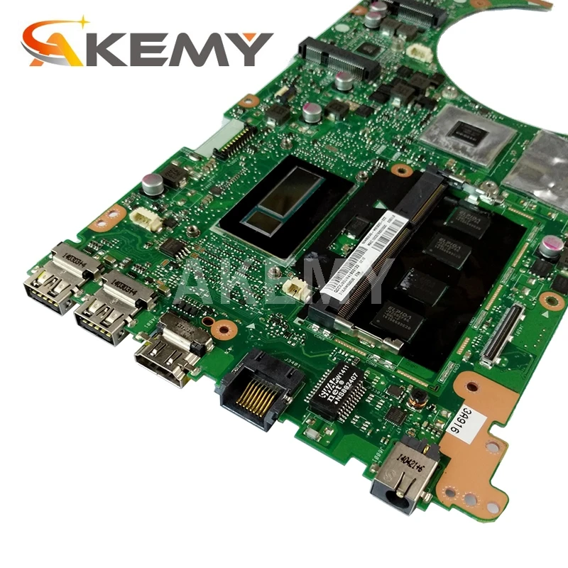 

AK S551LB Laptop motherboard for ASUS S551LB S551LN S551LD S551L Test original mainboard 4G RAM I3-4010 GT740M-2G