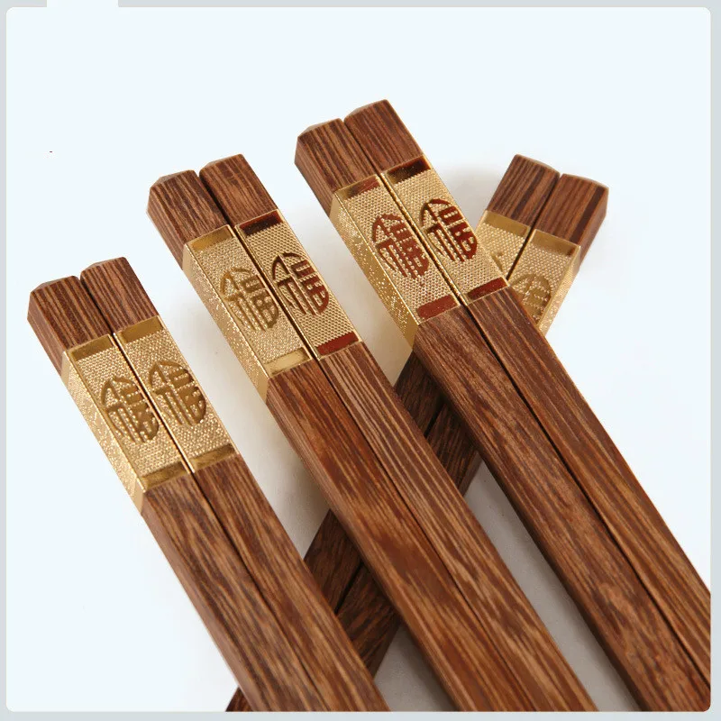 

Natural Handmade Wood Gift box Chopsticks Japan/China Eating Ware Round square Chopsticks with String Chinese/Japanese-style