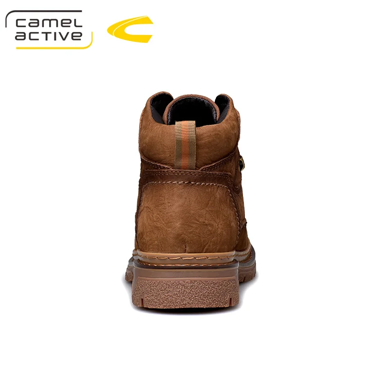 Кроссовки Camel для активного отдыха осень 2019 натуральная кожа Нескользящие