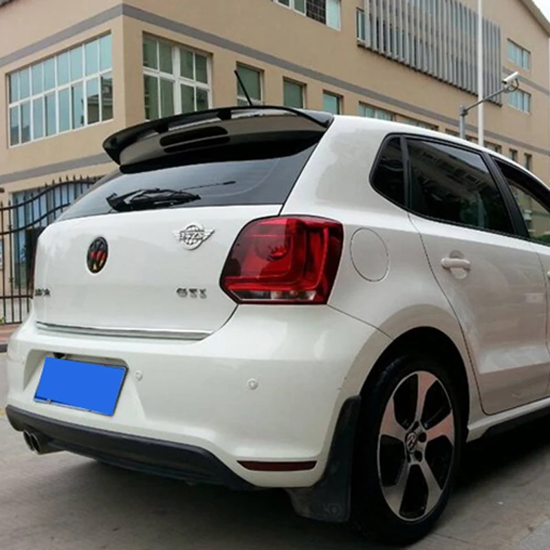 Для Volkswagen VW Polo 2011 2012 2013 2014 2015 автомобильное украшение в виде хвостового крыла ABS