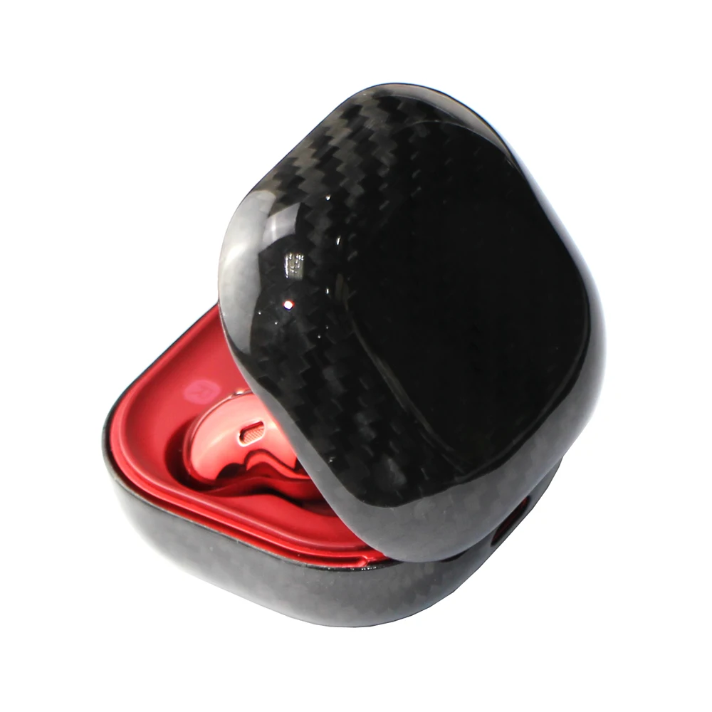 

for Samsung Galaxy Buds Pro Case Carbon Fiber Pure Aramid Anti-fall Bluetooth Earphone Cases for Galaxy Buds Lite Luxury Cover