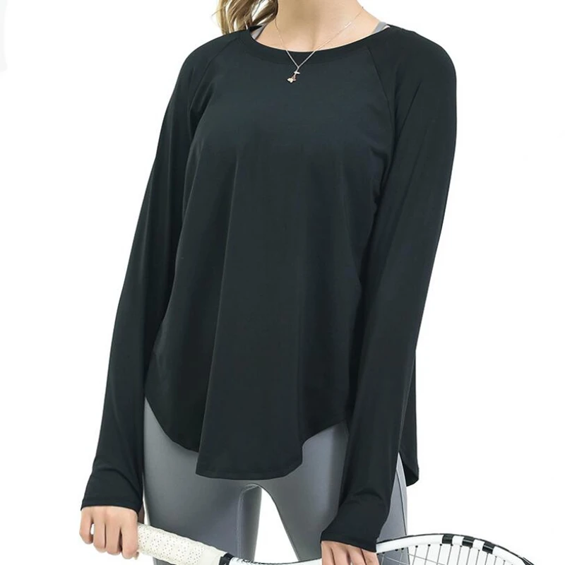 Женские Бесшовные футболки для фитнеса укороченный топ спортивная одежда