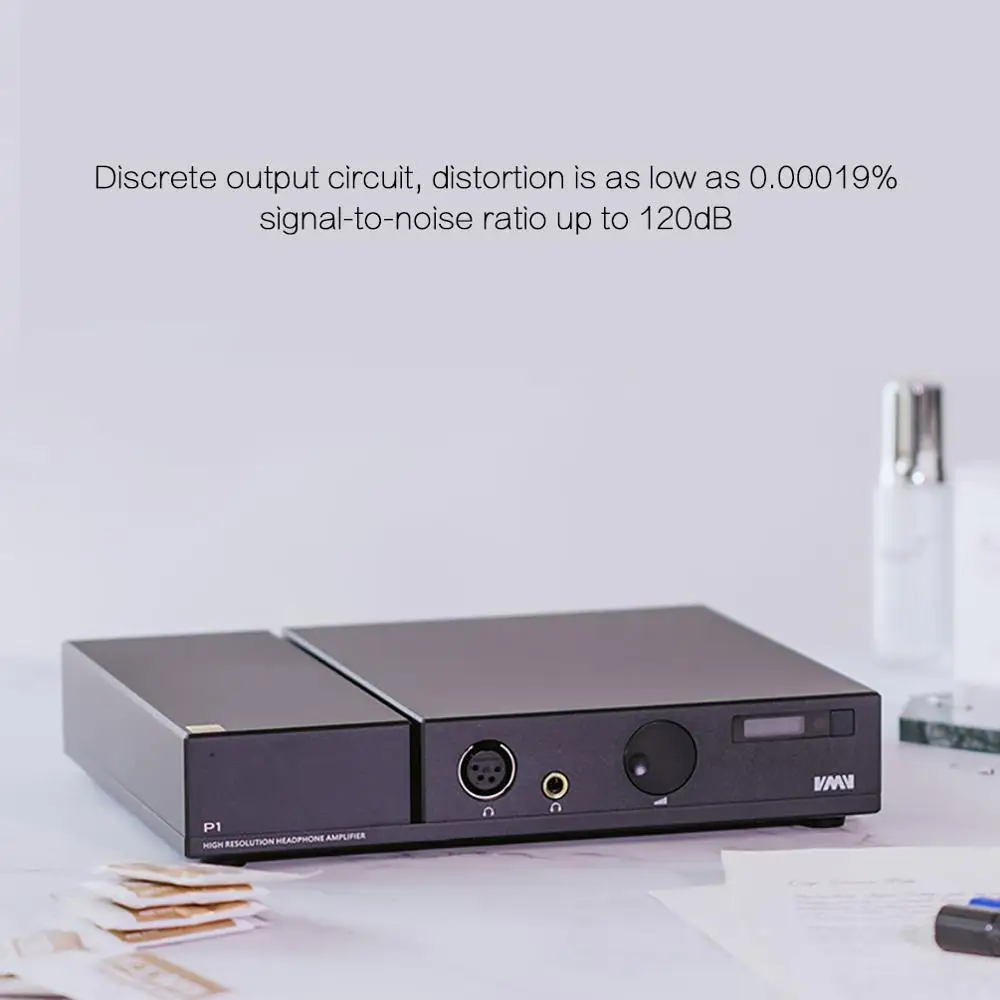 SMSL P1 Pofessional полностью сбалансированный усилитель цифровой громкость Настольный