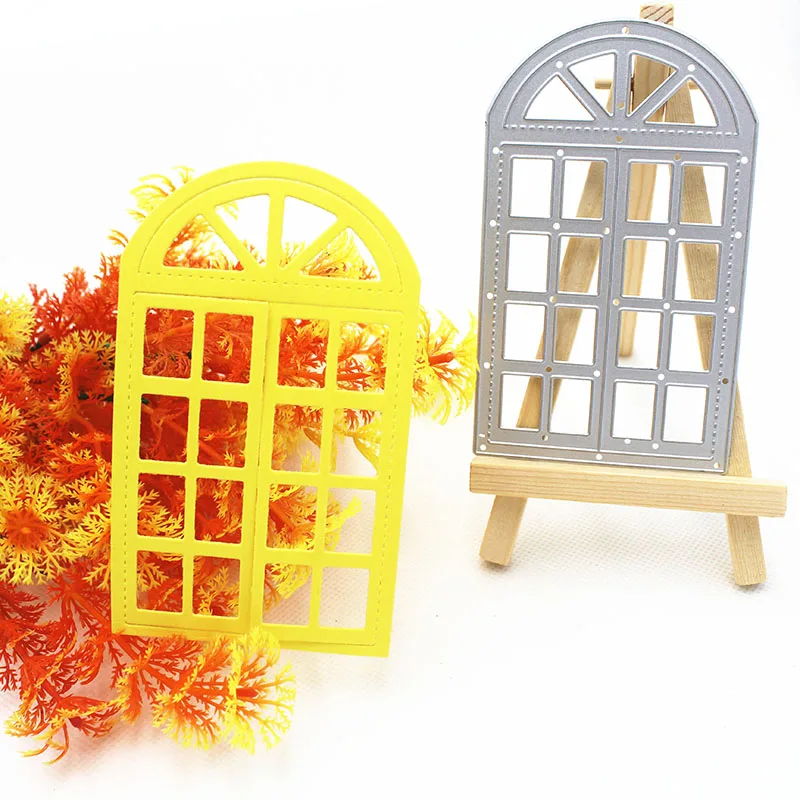 Металлическая режущая карточка трафарет для изготовления скрапбукинга шаблон