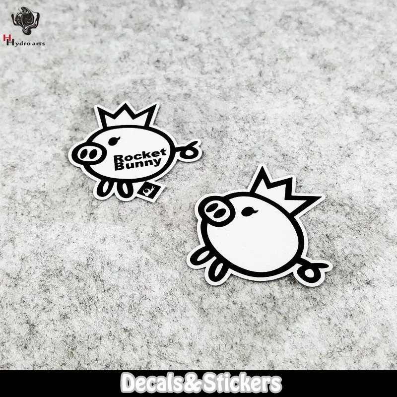 № LN260 мультяшная Корона свинья MOTO GP наклейка наклейки для гоночного мотоцикла