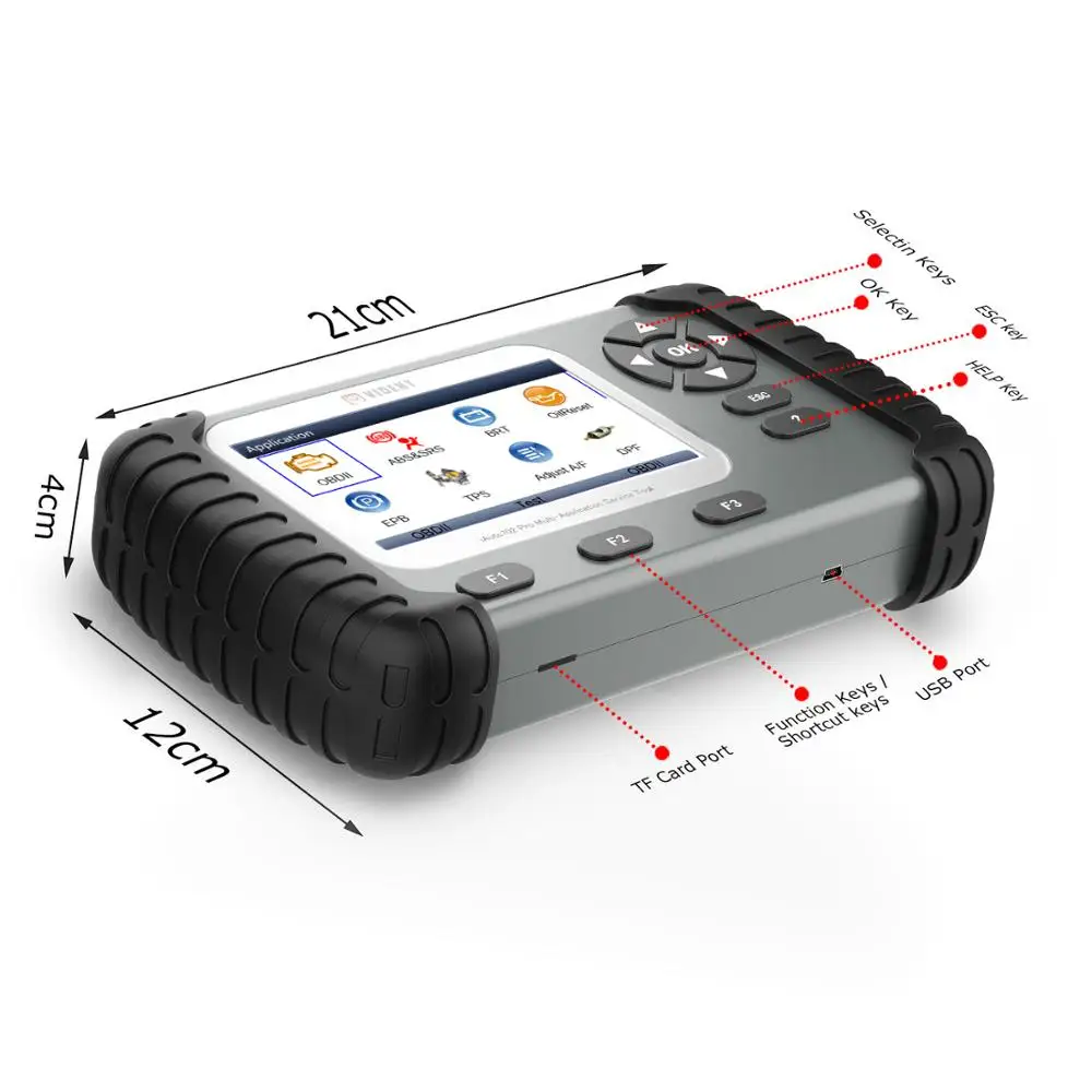 VIDENT iAuto 702 Pro Многофункциональный сервисный инструмент с поддержкой обновления