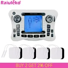 12 режимов десятки импульсный массажер Ems электрические мышцы акупунктурный стимулятор низкочастотный физиотерапевтический аппарат сжигатель жира для баночной терапии