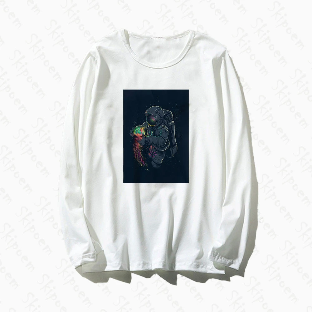 Женская Желейная футболка с длинным рукавом хлопковая в стиле Харадзюку каваи