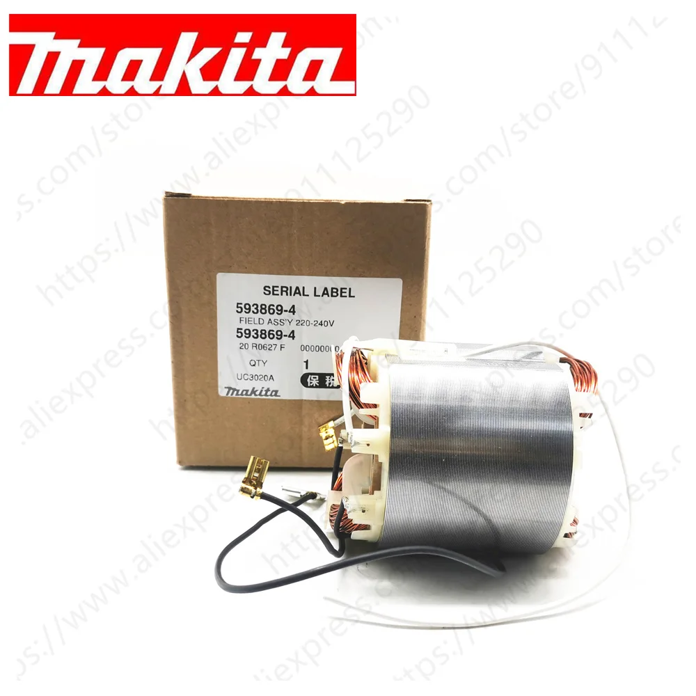 AC220-240V Статор для MAKITA UC3020A UC4041A UC3541A UC3041A UC4020A UC3520A 593869-4 594538-0 AC220-240V Статор для MAKITA UC3020A UC4041A UC3541A UC3041A UC4020A UC3520A 593869-4 594538-0
