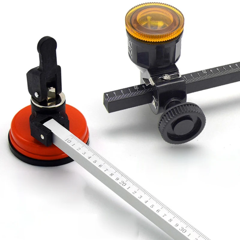 60cm/23.6 Inch Circle Glass Cutter Tool Heavy Duty Circular Glass Cutter Compasses Type Industrial Grade Glass Circle Cutting