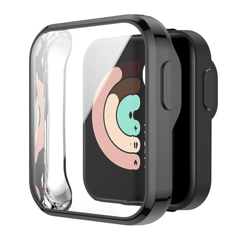 

Anti-scratch TPU Watch Case Screen Protective Cover for -Xiaomi Mi Watch Lite Redmi Watch Smart Watch Accessories