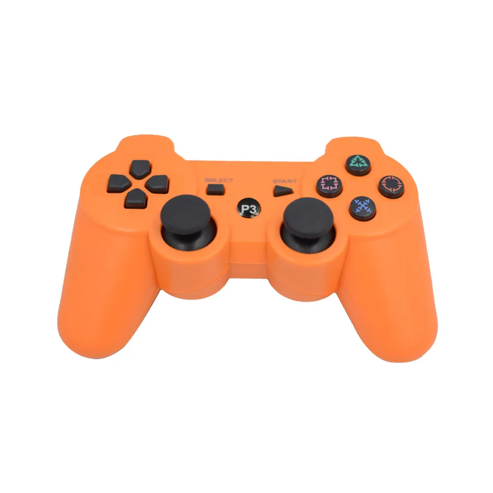 ORANGE Беспроводной геймпад для PS3 контроллер Bluetooth консоль для sony PS3 геймпад для Playstation 3 контроллер для Dualshock 3 джойстик - Цвет: ORANGE